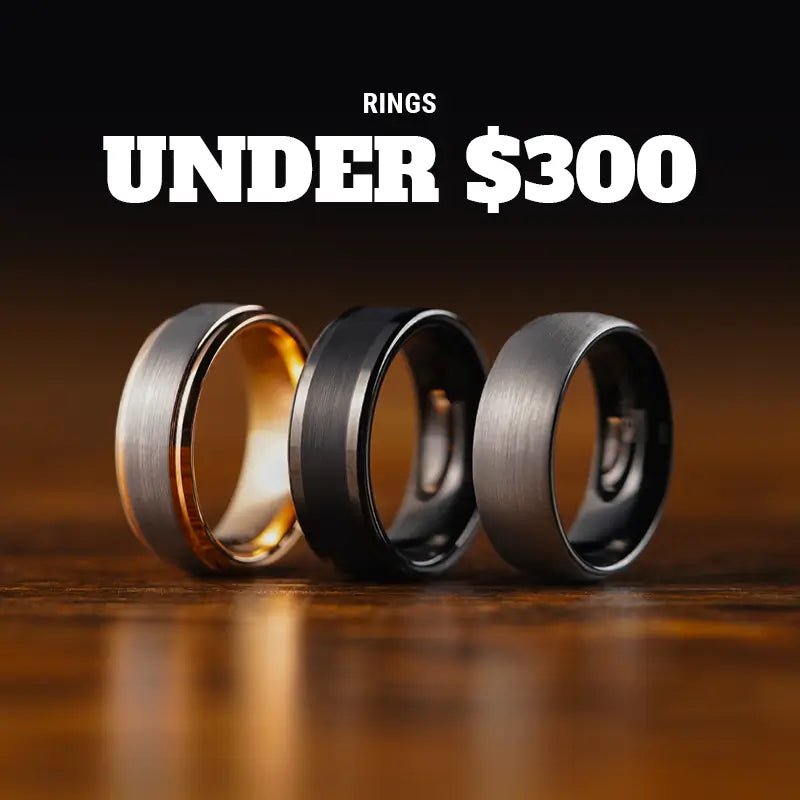Rings Under $300 - Manly Bands