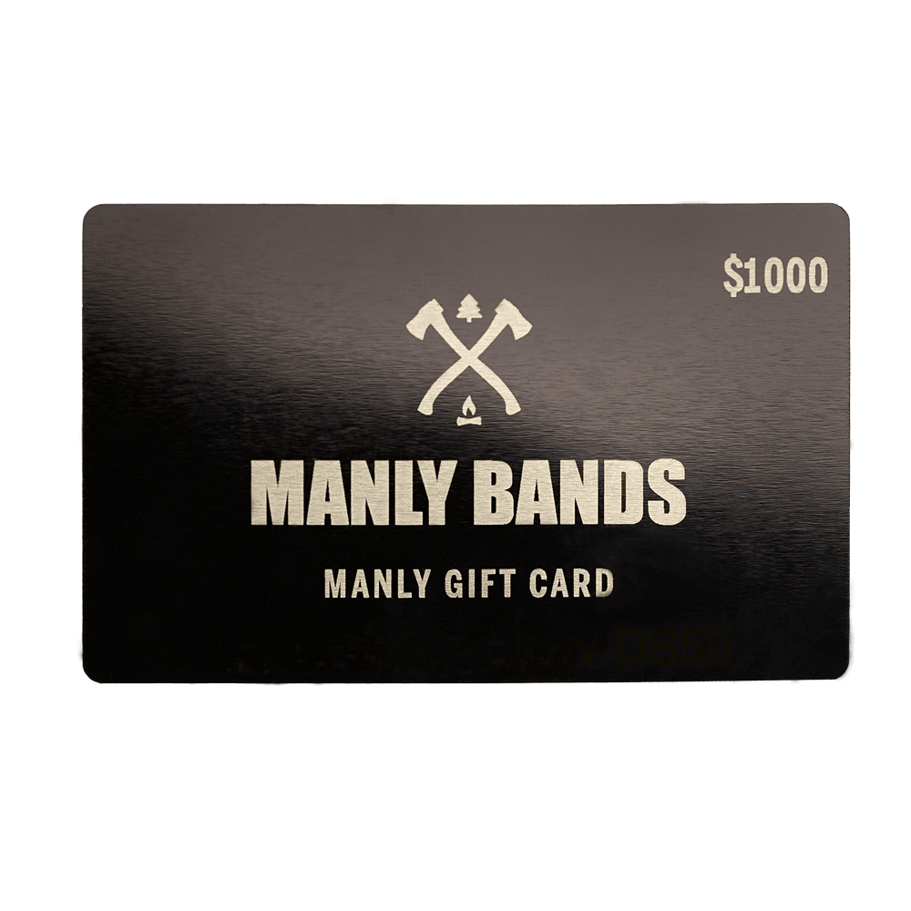 Manly Bands Gift Card $1000 Manly Bands Gift Card