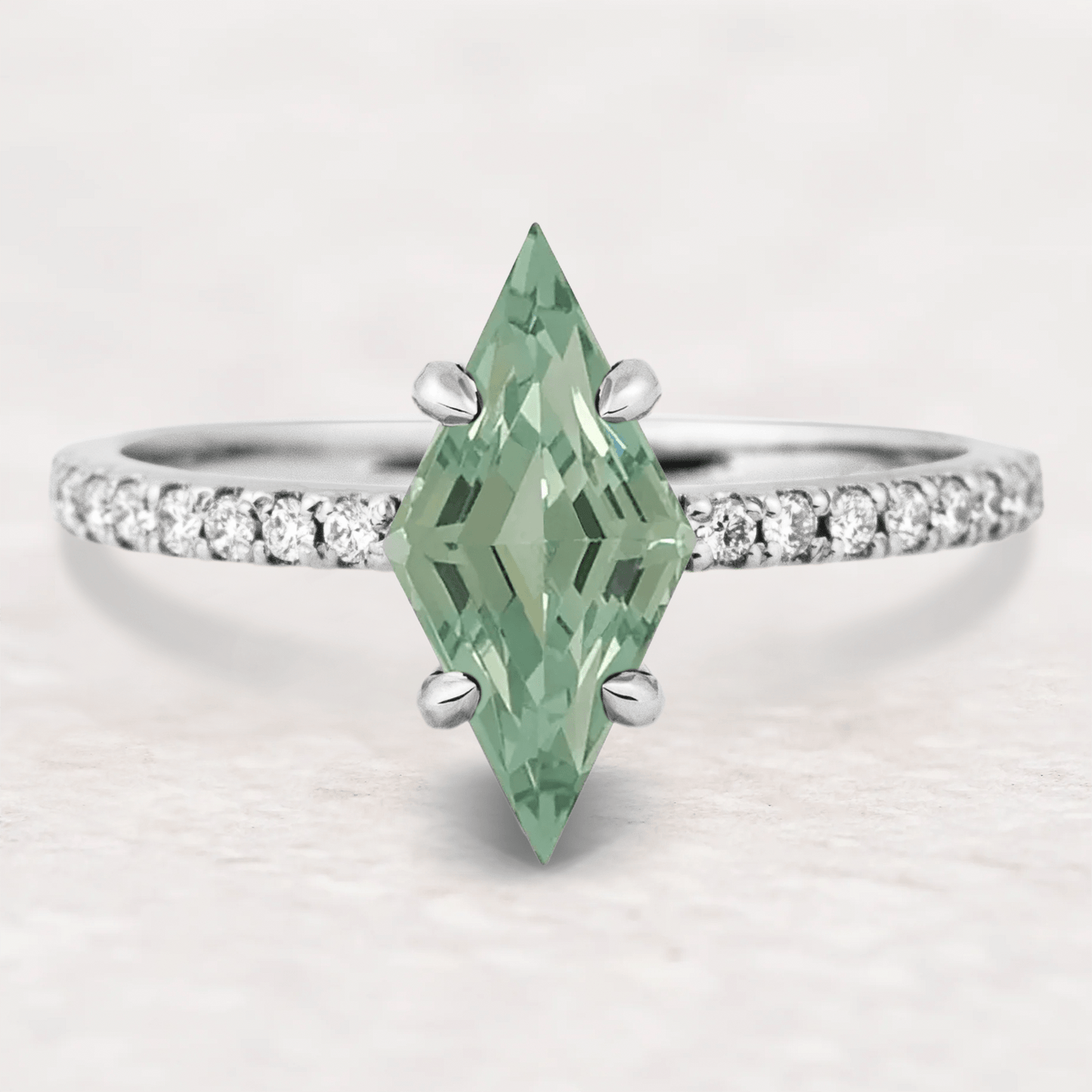 The Catherine - Green Sapphire