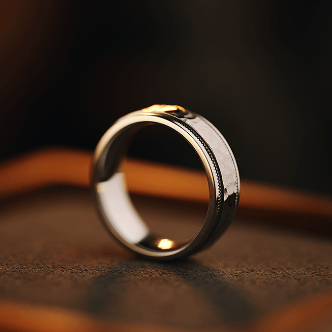 The Dapper - Men's Wedding Rings - Manly Bands