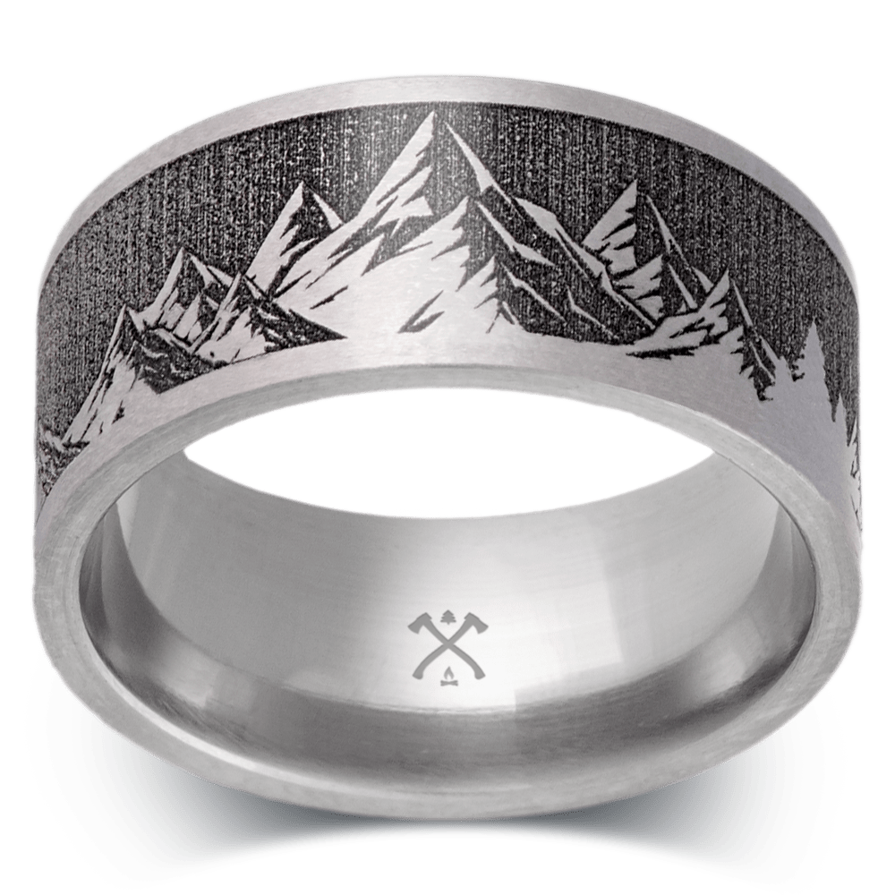 The Everest - Men's Wedding Rings - Manly Bands