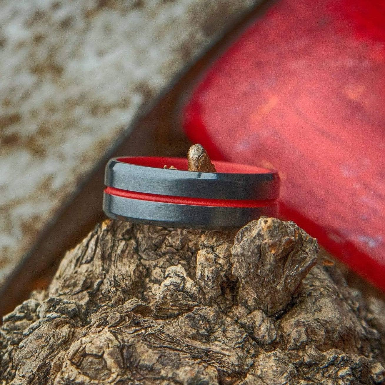 The Fire Chief - Men's Wedding Rings - Manly Bands