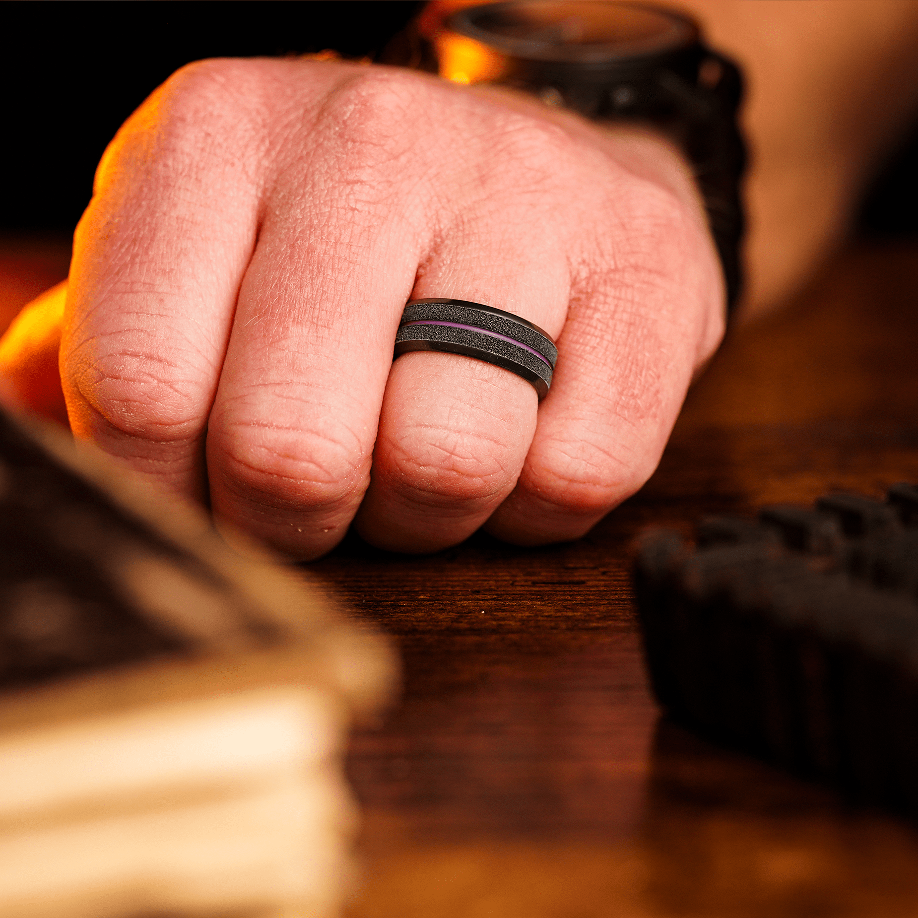 The Maestro - Men's Wedding Rings - Manly Bands