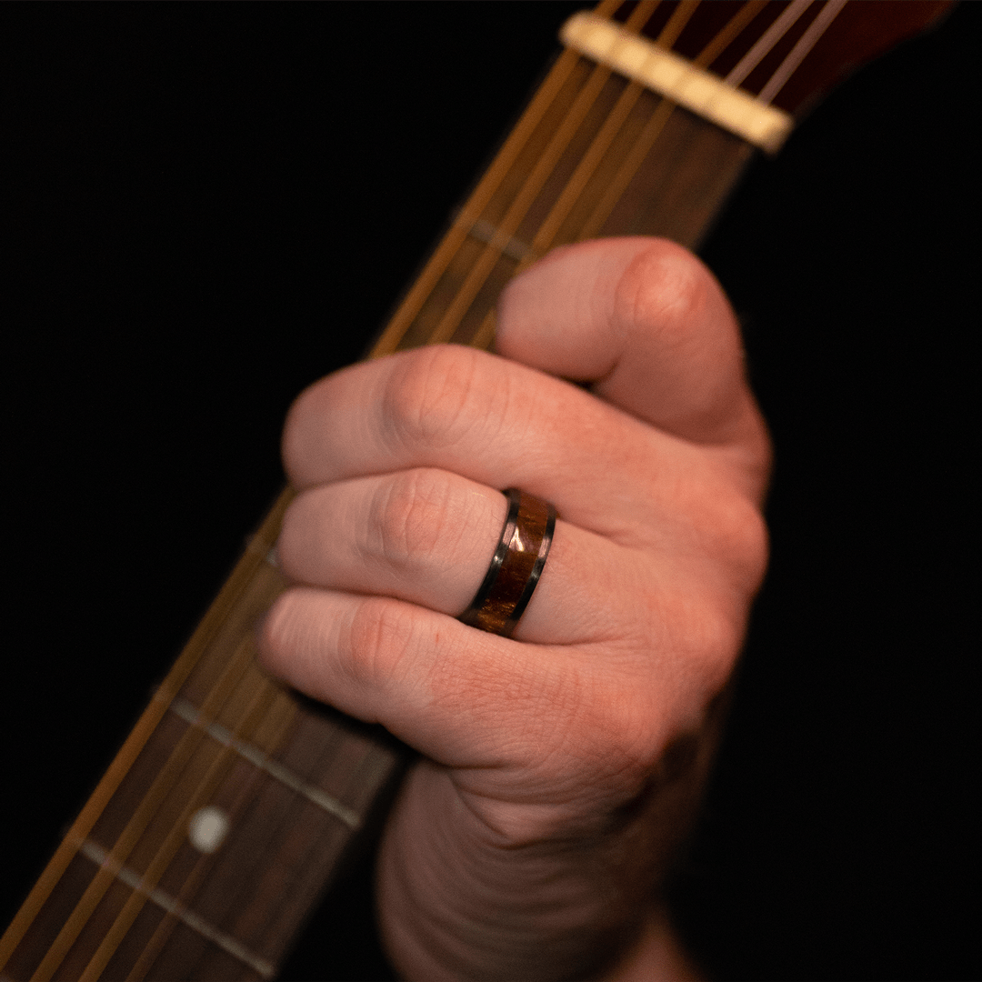 The Musician - Men's Wedding Rings - Manly Bands