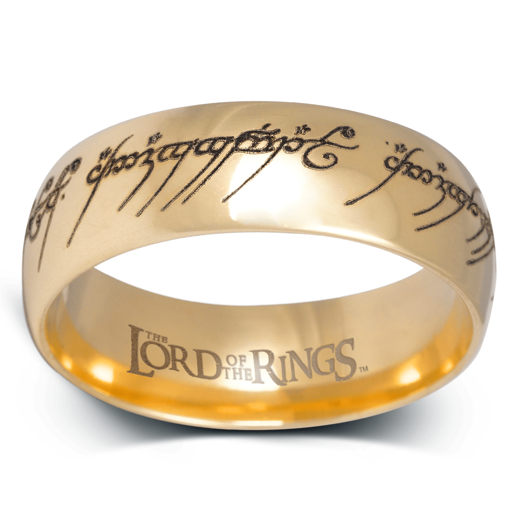 King Will 7mm One Ring for Men Lord Rings Magic Power Rings Gold Titanium  Rings Wedding Band for Men Women Comfort Fit High Polished 4