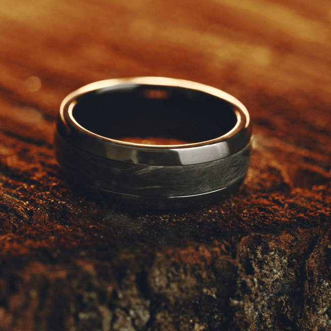 The Spy - Men's Wedding Rings - Manly Bands