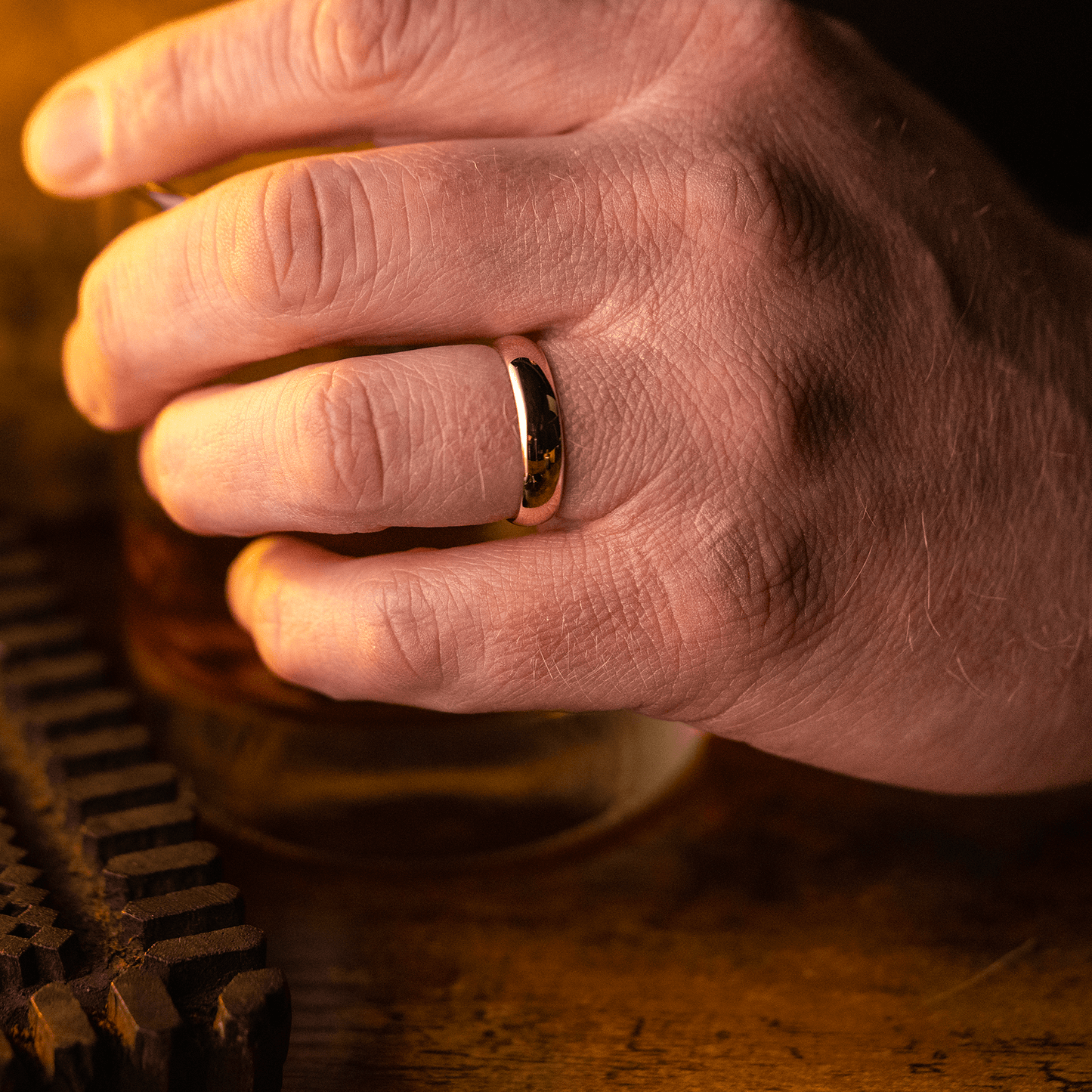 The Squire - Men's Wedding Rings - Manly Bands