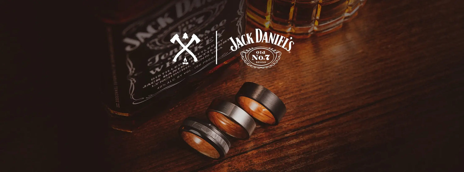 Manly Bands - Men's Wedding Rings - manly-bands_jack-daniels_collection_2_1