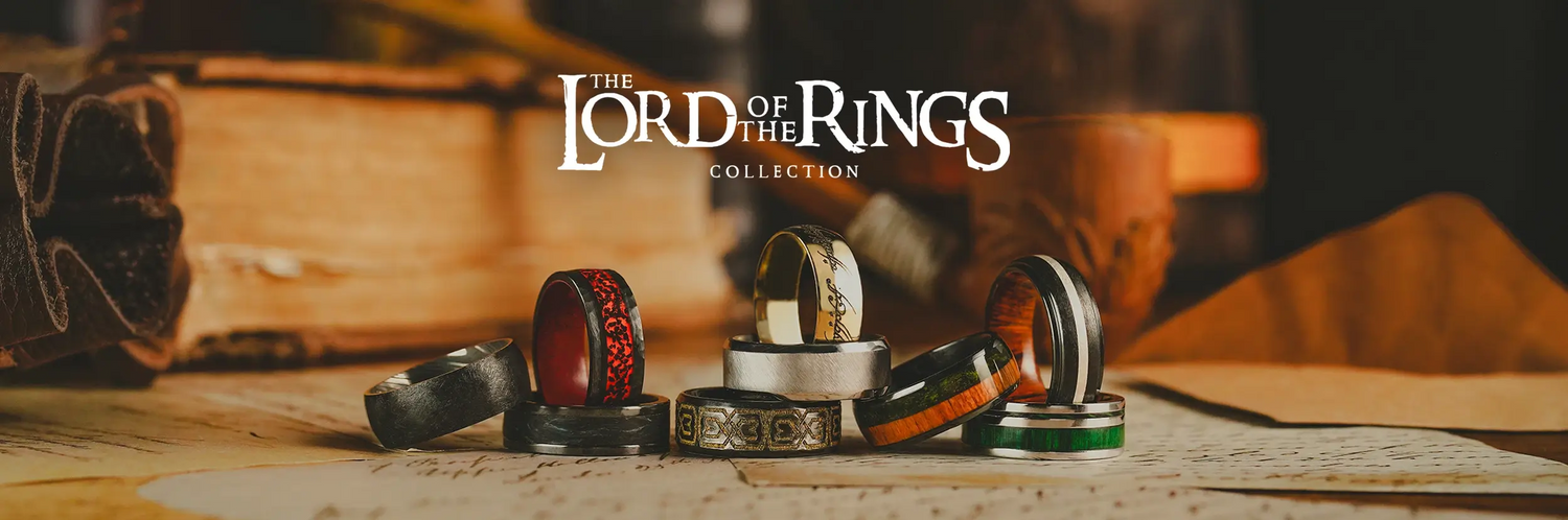Lord of the Rings The One Ring Tungsten Jewelry Collection Best Gift