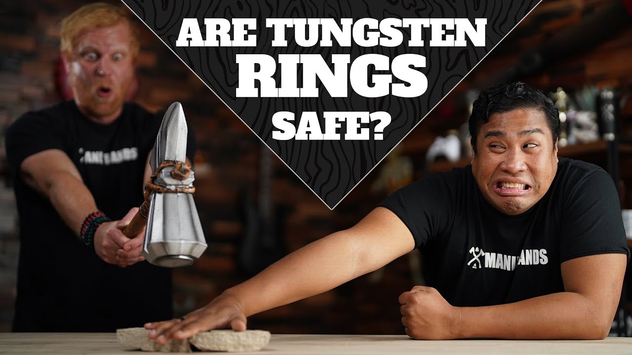 Load video: Are Tungsten Rings Safe?