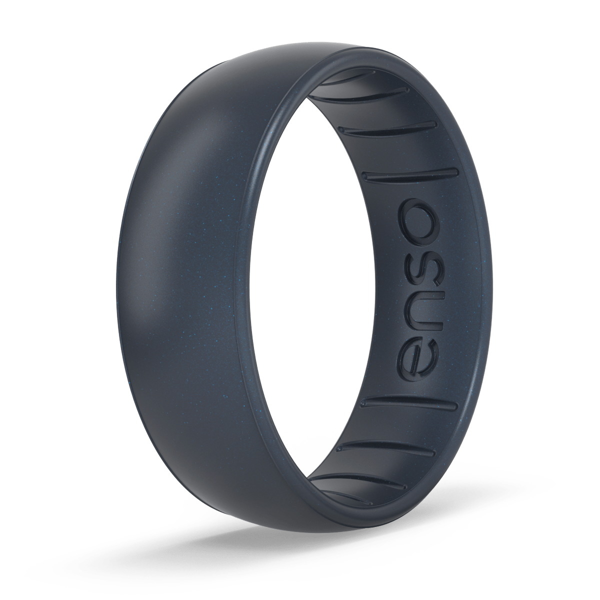 Elements Classic Silicone Ring - Black Pearl - Men's Wedding Rings - Manly Bands