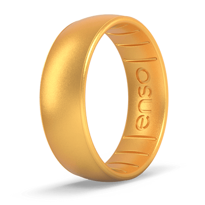 Elements Classic Silicone Ring - Gold - Men's Wedding Rings - Manly Bands