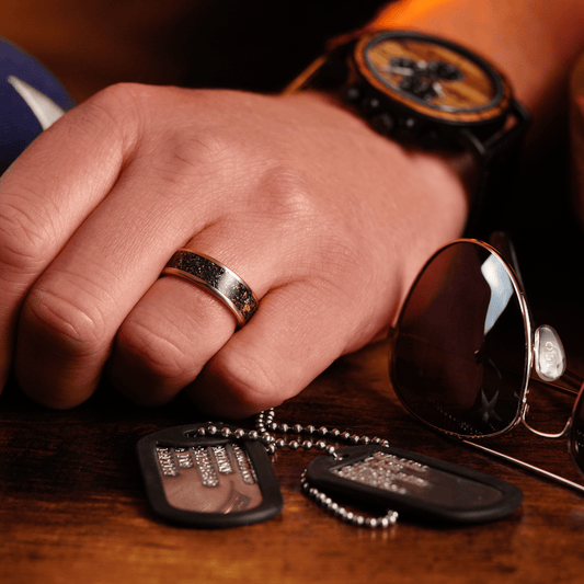 The Admiral - Men's Wedding Rings - Manly Bands
