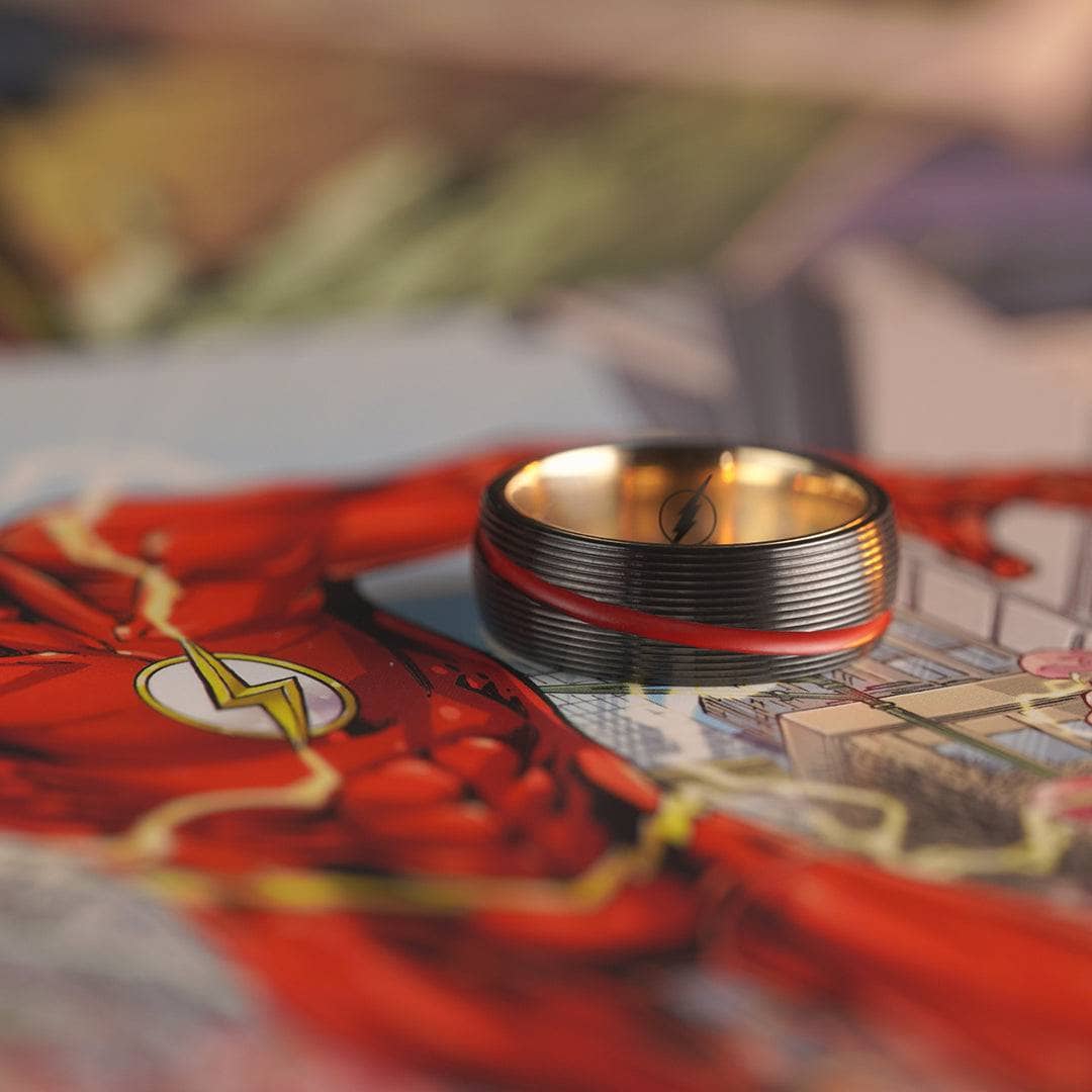 The Flash™️ - Men's Wedding Rings - Manly Bands