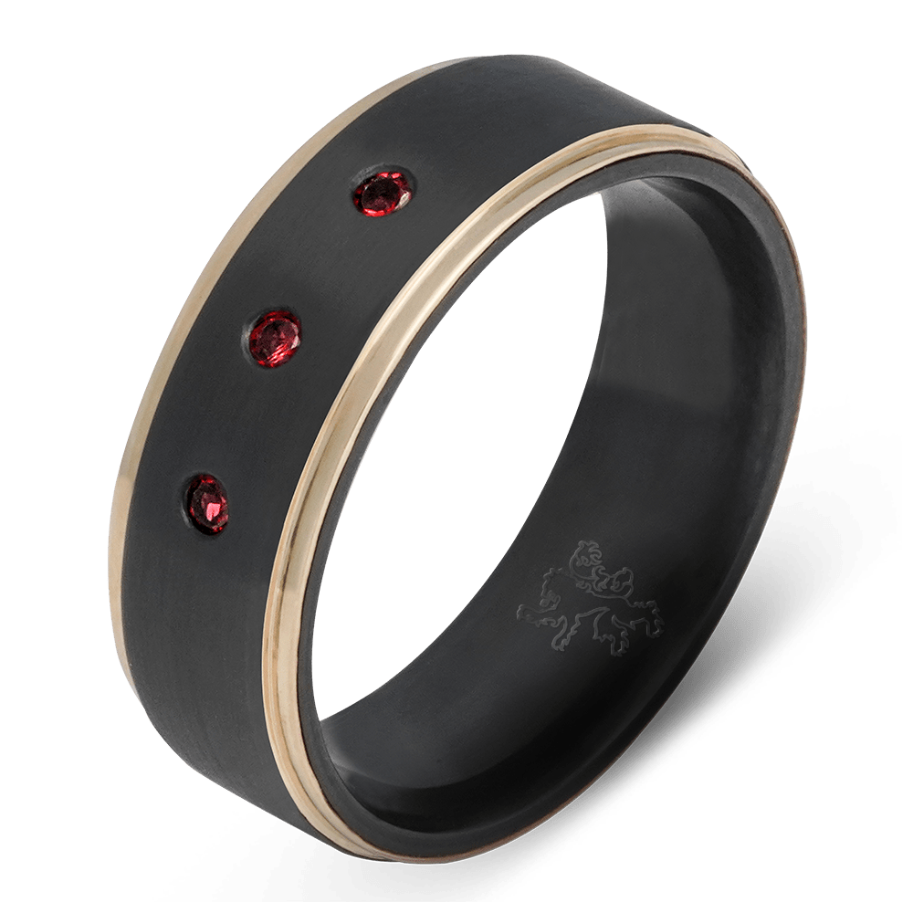 The Lannister™️ - Men's Wedding Rings - Manly Bands