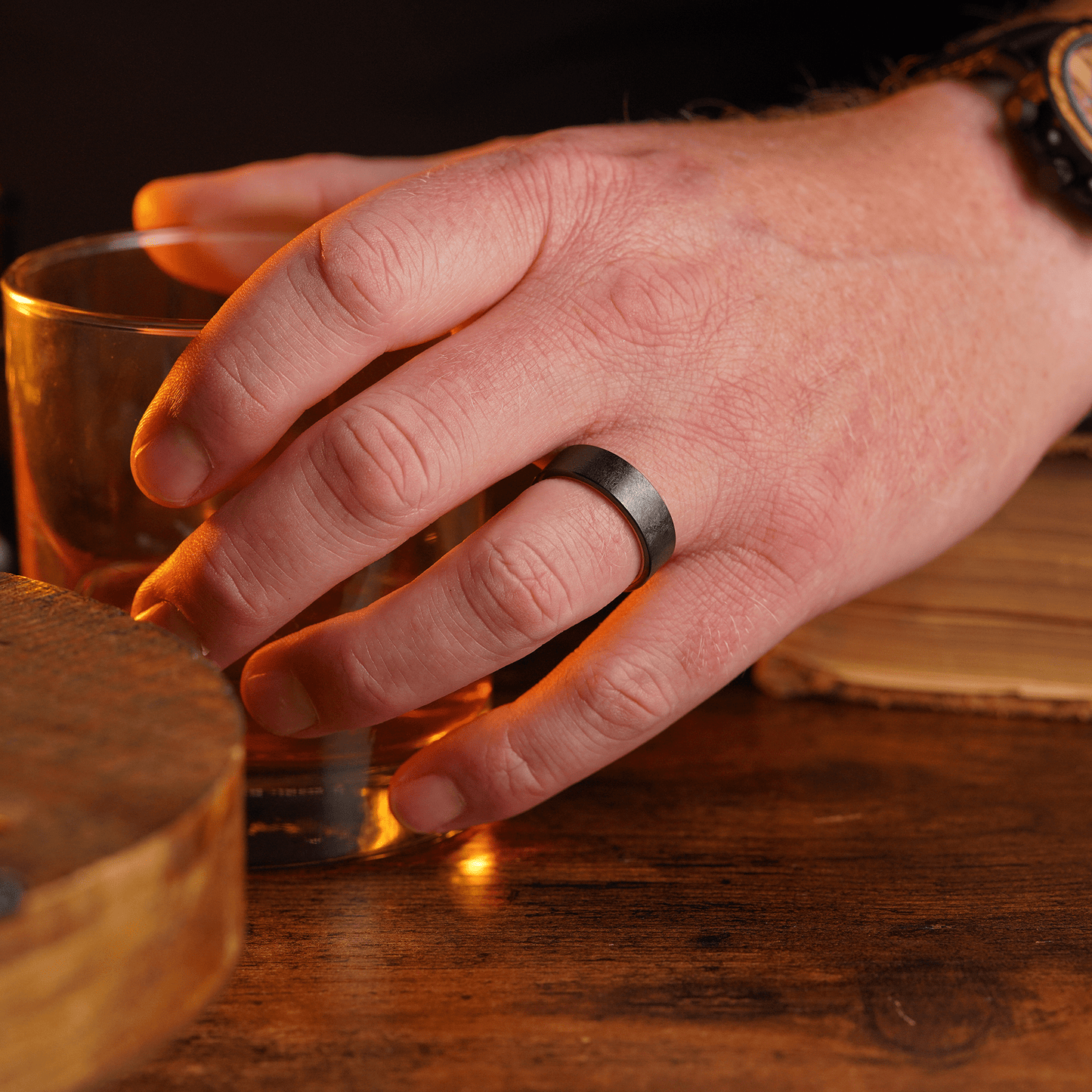 The Luminary - Men's Wedding Rings - Manly Bands