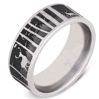 The Outdoorsman - Men's Wedding Rings - Manly Bands