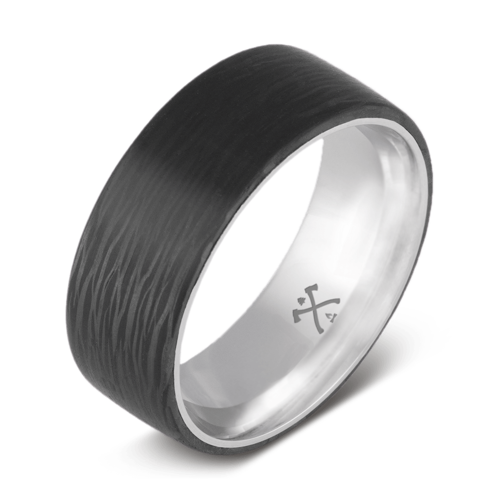 The Pilot - Men's Wedding Rings - Manly Bands