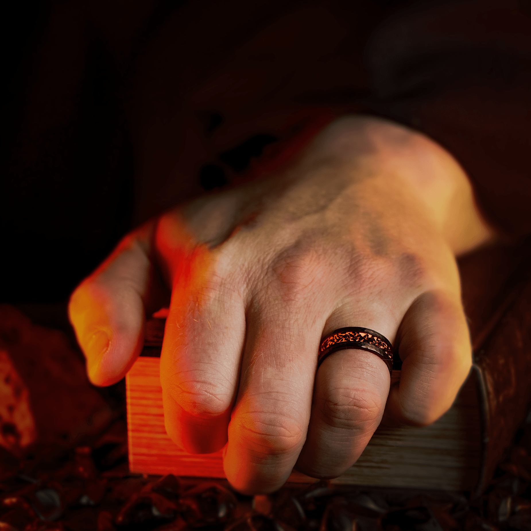 The Sauron™️ - Men's Wedding Rings - Manly Bands