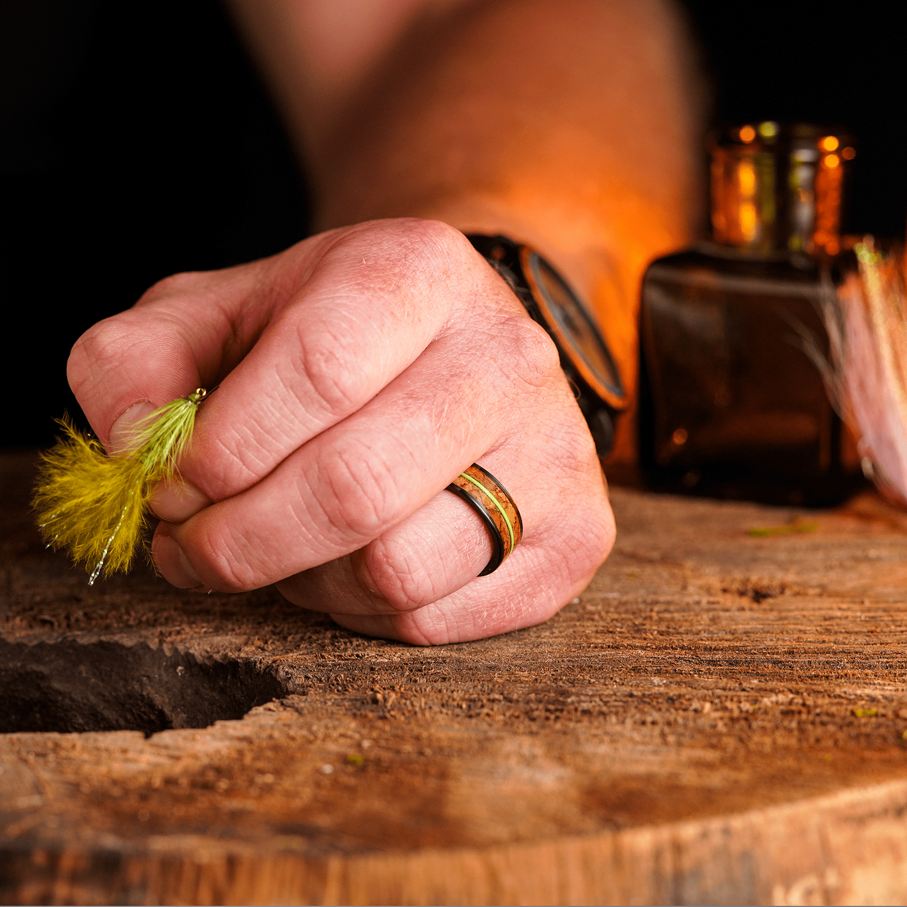 The Skipper - Men's Wedding Rings - Manly Bands