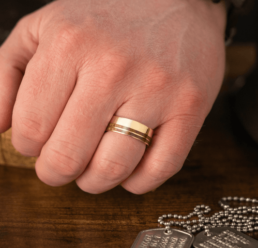 The Thompson - Men's Wedding Rings - Manly Bands